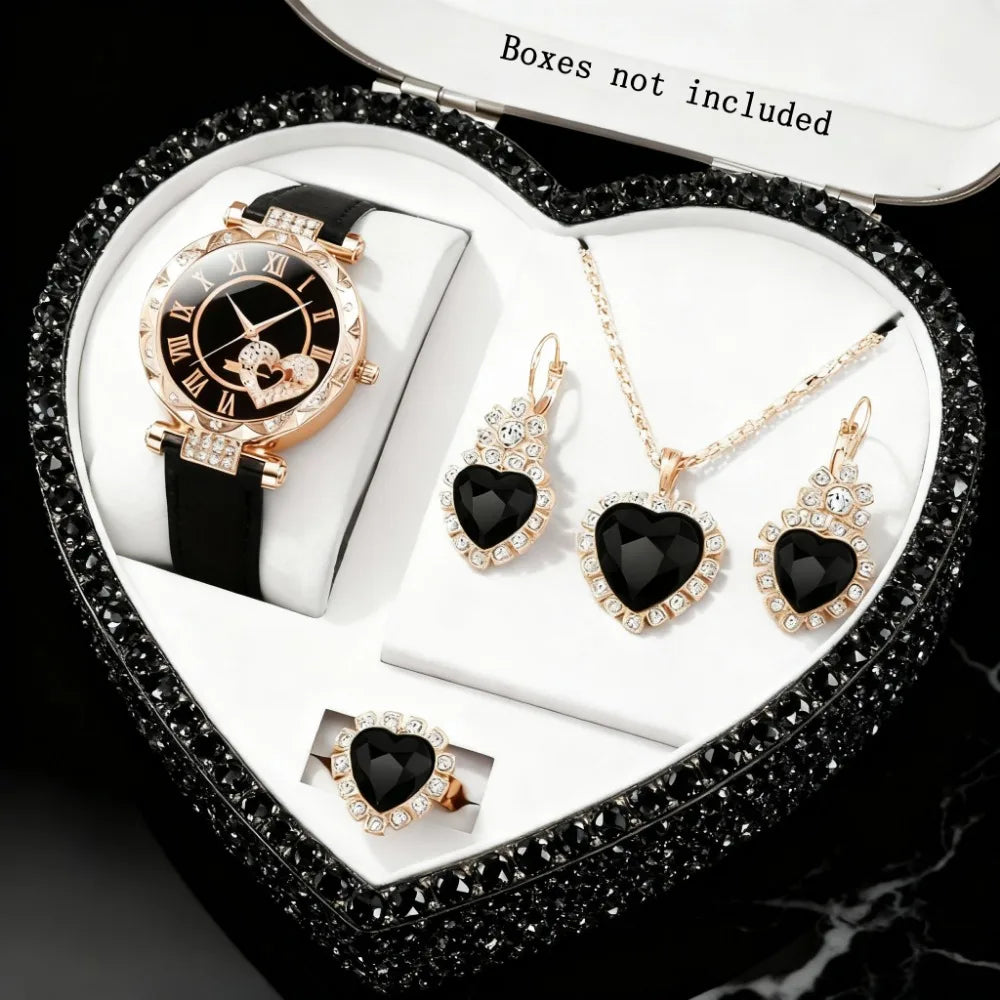 5pcs New Elegant Trendy Fashion Watch, Ideal Gift For Friends & Family For Valentine's Day, Ramadan And Birthdays.
