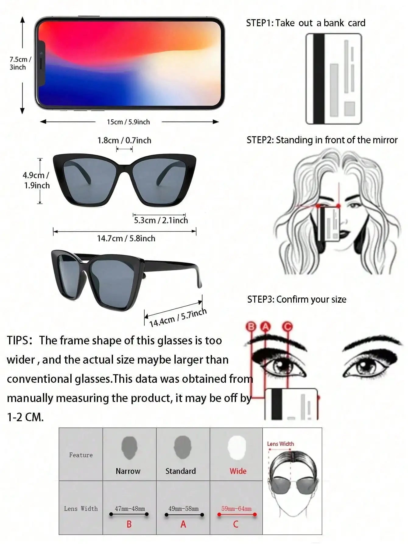4PCS Classic Fashion Cat Eye&Square Plastic Frame Women Sunglasses For Men Daily Life Shades Eyewear Accessories.