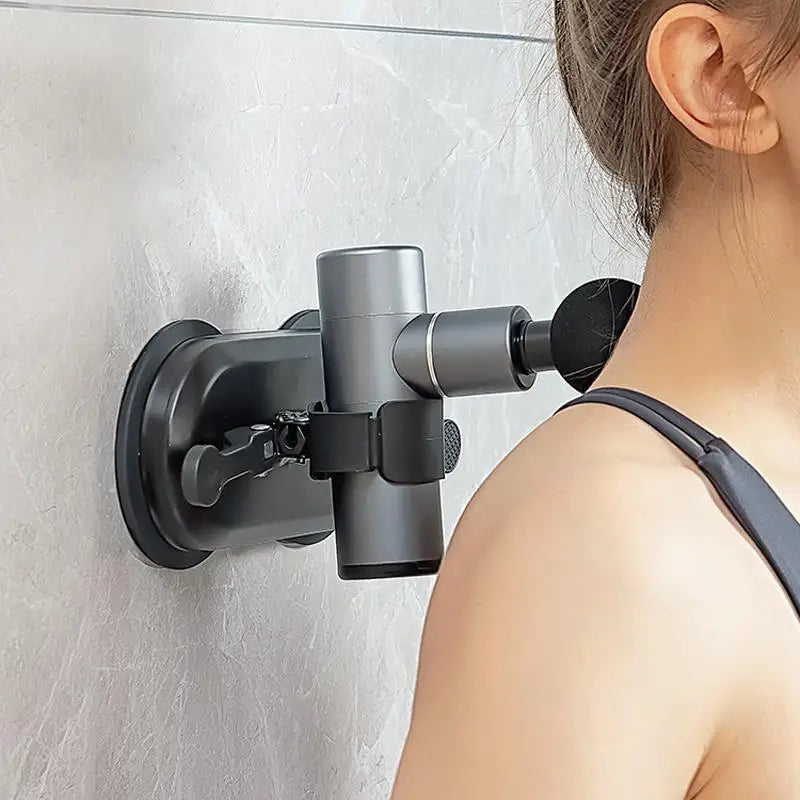 Suction Cup Massage Gun Holder Fascia Gun Bracket Hands-Free Massager Accessory