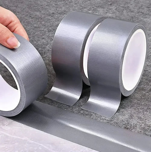 10 m Gray Fabric Repair Tape – 10 or 30 mm