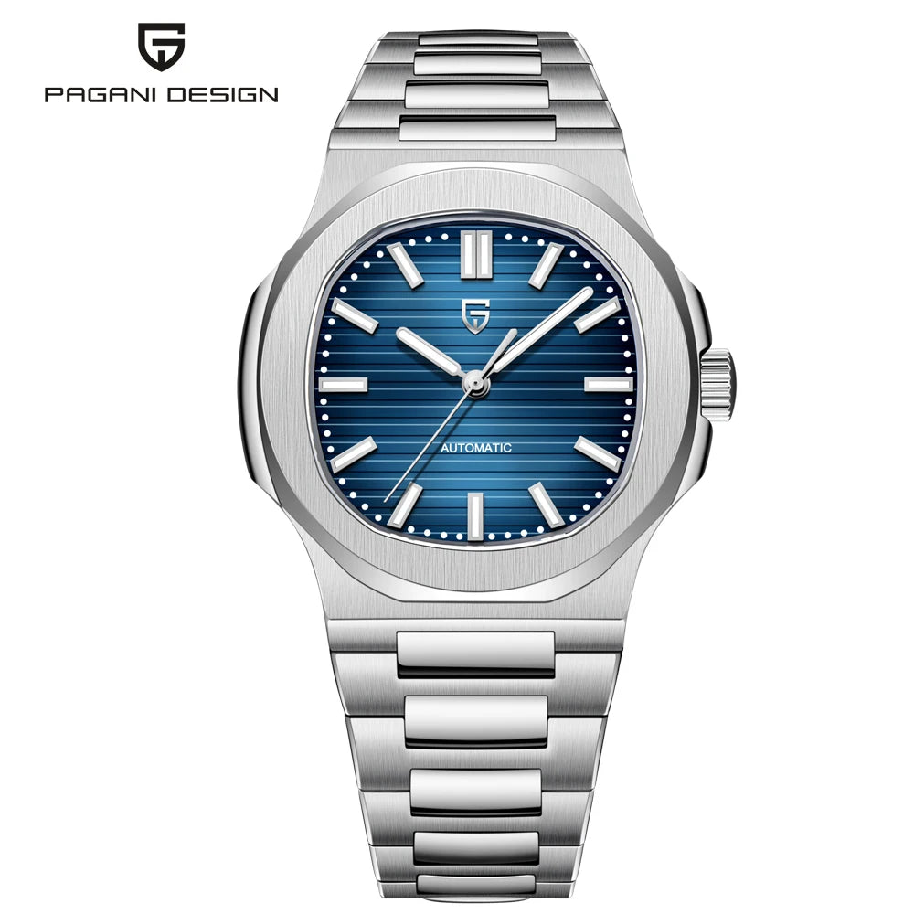 New Men's Watches PAGANI DESIGN Luxury Rose Gold Automatic Watch For Men Mechanical Wristwatch Waterproof AR Sapphire Clock 2026 EU Local Shipping