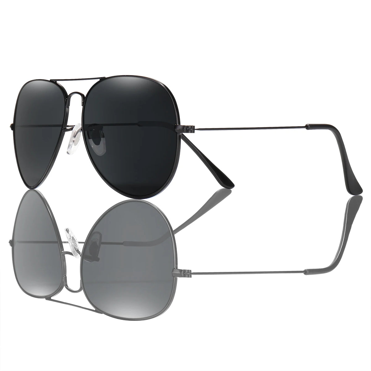 Classic Cycling Sunglasses Luxury Pilot Sun Glasses for Men Women Outdoor Sports Hiking Designer Vintage Black Eyeglasses UV400