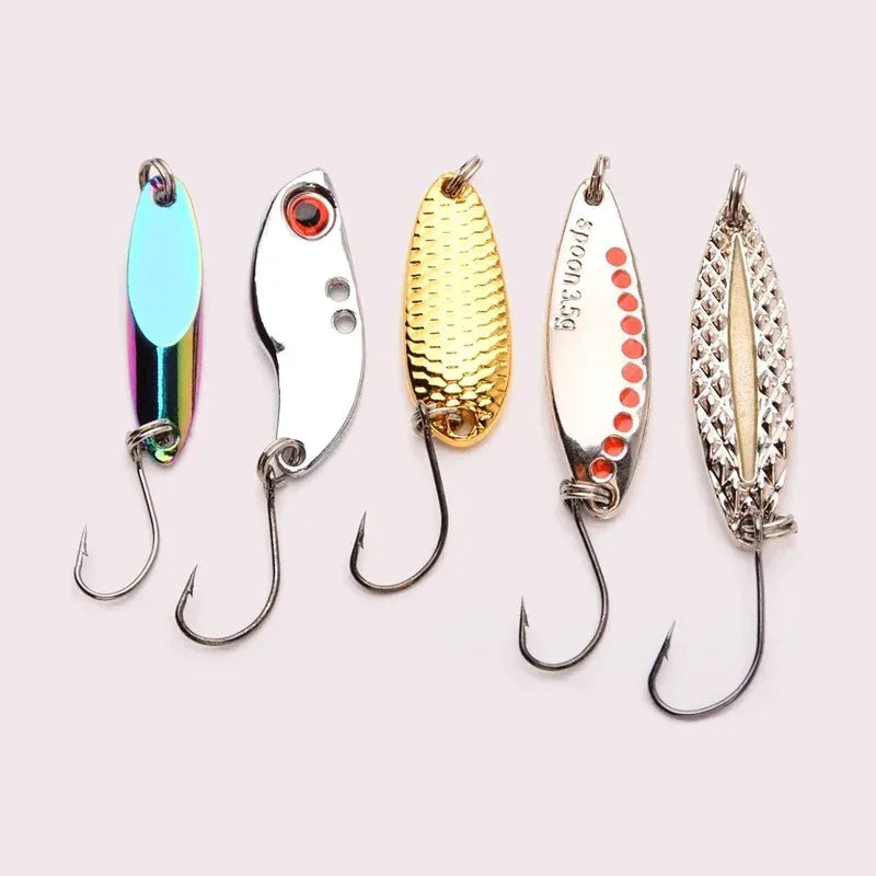 3g/10g/15g Metal Vib Fishing Lure set Sinking Hard Metal VIB Sea Fishing Lures Artificial Pesca Bait