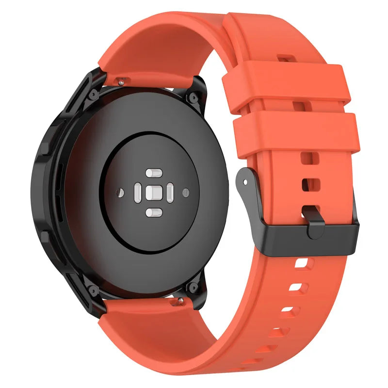 22mm Watch Strap For Xiaomi Mi watch Silicone Smartwatch Belt Bracelet For Xiaomi S1/color2 sport Silicone Replacement Band