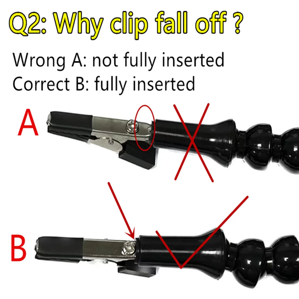 Helping Hand Third Hand Soldering Stand Flexible Arm PCB Holder Table Clip Tool Gadgets for Welding and Soldering