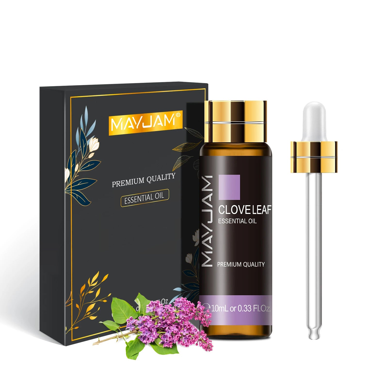 MAYJAM Vanilla Lavender Jasmine Eucalyptus Sweet Orange Patchouli Lemongrass Cinnamon Rosemary Rose Citronella Essential Oil