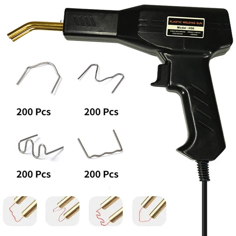 Hot Stapler Plastic Welding Machine Bumper Repair Kit Soldering Iron For Plastic Repair Car Bumper Repair Welding Gun