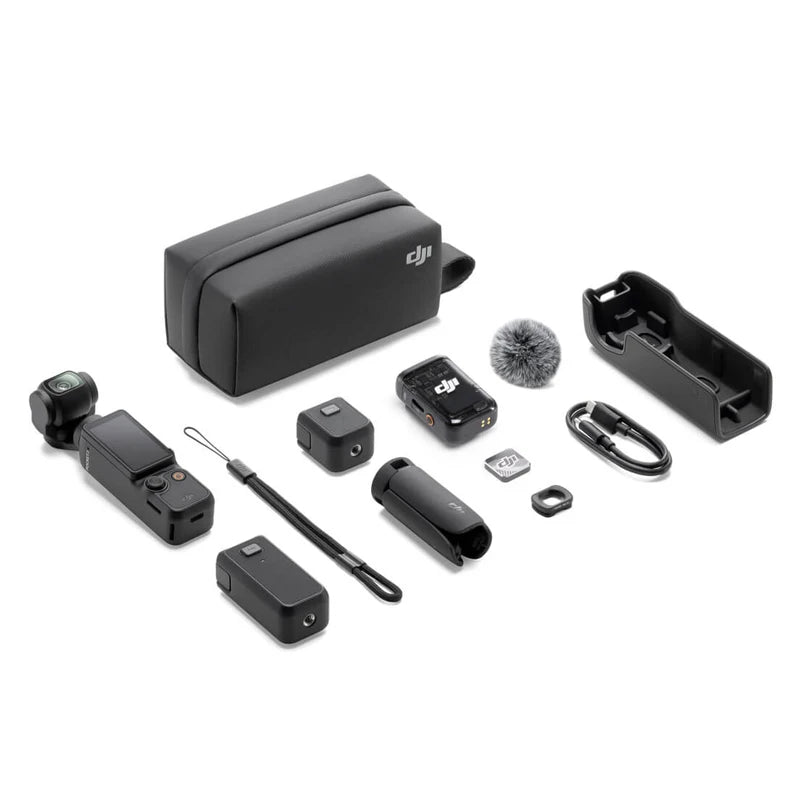 DJI Osmo Pocket 3 1″ CMOS Pocket Gimbal Camera 4K/120fps 2-Inch Rotatable Screen 3-Axis Gimbal Mechanical Stabilization