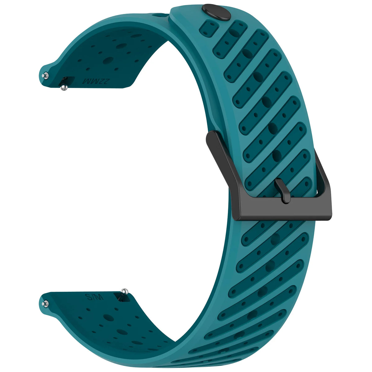 Durable Textured Silicone Strap with Ventilation Holes for Xiaomi 22MM Watches