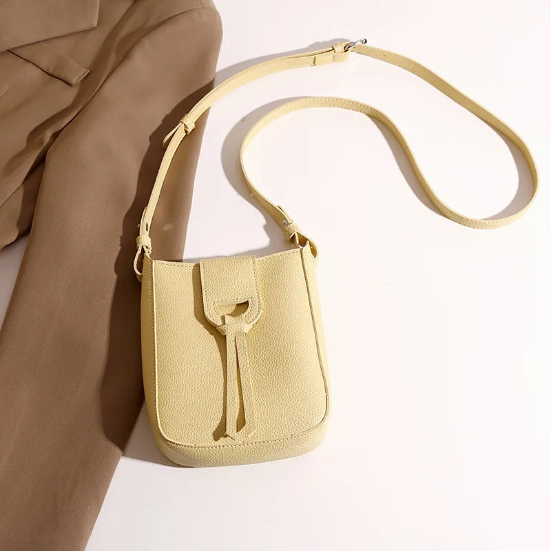 New Women Handbags Fashion Female PU Leather Shoulder Bags Phone Purse Ladies Large Capacity Crossbody Bags Small Portable Flap