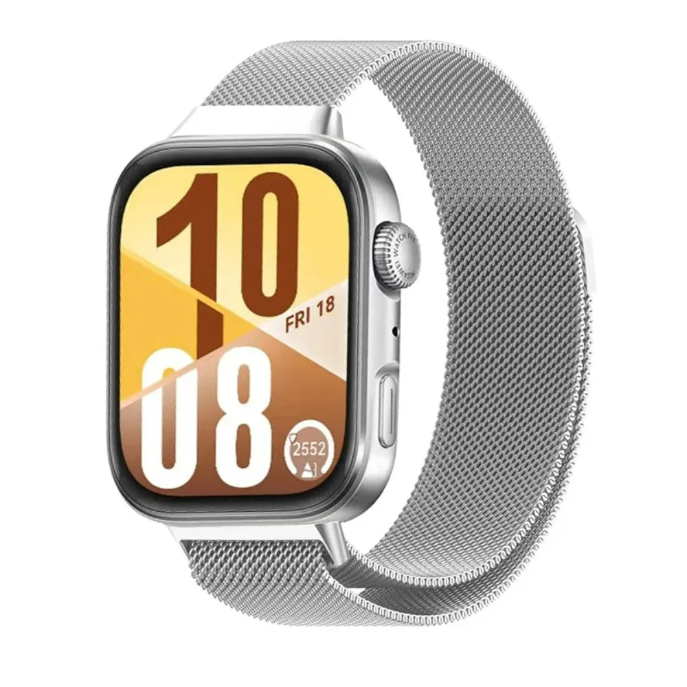 Magnetic Milanese Strap for Huawei Watch Fit 3/4/5 Stainless steel Breathable Wristband for Huawei Watch Fit 4 Pro/5/5 Pro Strap