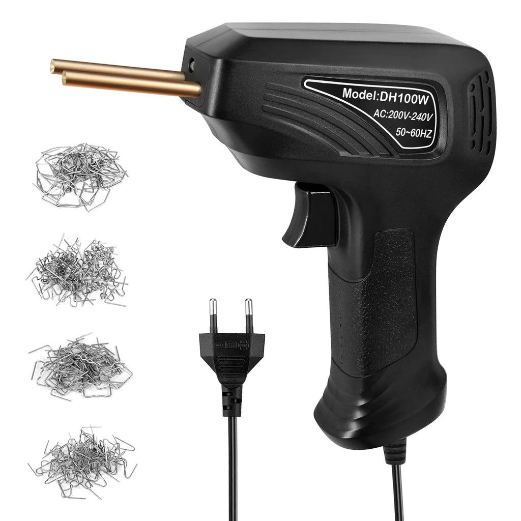 New Heat Gun Plastic Welding Machine Bumper Soldering Iron Staples Bumper Repair Car Tools Kit HOT Stapler Plastic Welder