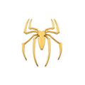Universal 3D Metal Car Stickers Spider Car Logo Chrome Badge Auto Emblem Decal Car Styling Decoration Auto Exterior Accessories