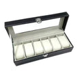 6‑Slot Watch Storage Box, Wristwatch Case for Mechanical Watches, High‑End Men's Watch Collection and Display Box