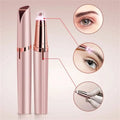 Electric Eyebrow Trimmer Security Hair Removal Eye Brow Epilator USB Charger Mini Shaper Shaver Hair Removal Painless Beauty