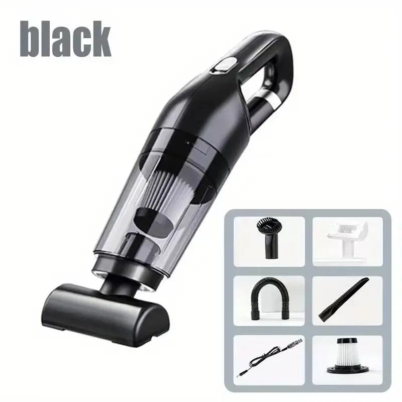 Vacuum Cleaner Mini Portable Wireless Hand Held Cleaner Powerful Cleaning Machine Car Home Appliance For Dust Pet Hair USB Charg