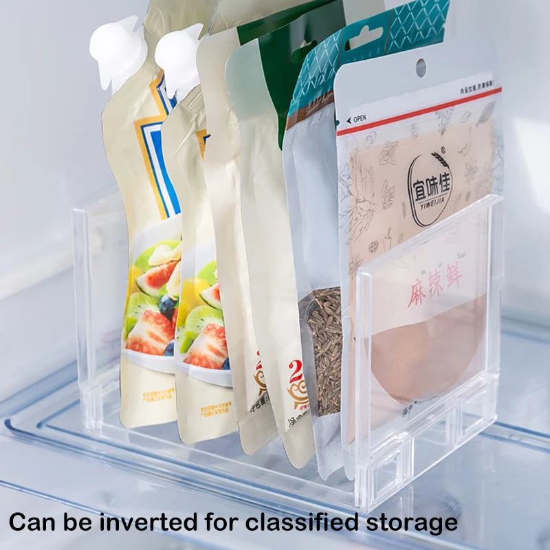 Clear Refrigerator Organizer Rack – Single or 2-Piece