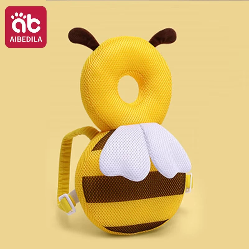 Little Bee Baby Head Protection Pillow Breathable Anti Fall Hat Suitable for Infant Children's Head Back Protector Safe Bibi