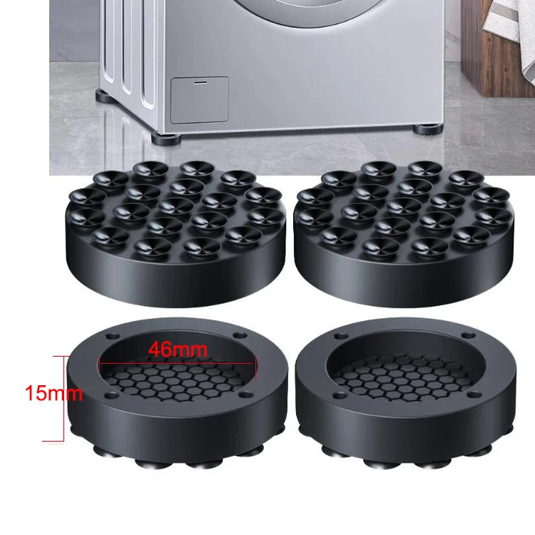 Anti Vibration Feet Pads Rubber Mat Slipstop Silent Universal Washing Machine Support Washer Washing Machine Foot Pads Protects
