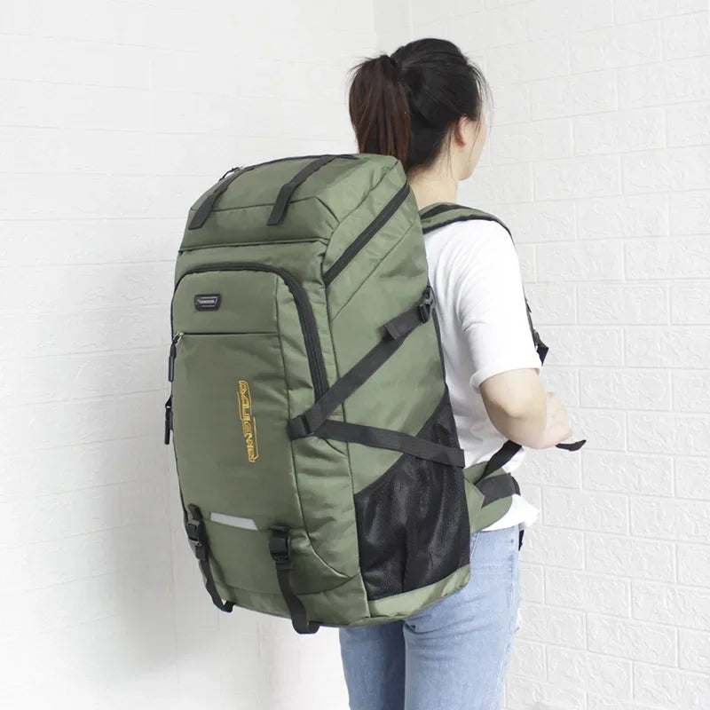 60L/80L Two Sizes Travel Backpack Men Women Large Capacity Outdoor Luggage Bags Student Laptop Bag Camping Rucksack backpacks 가방