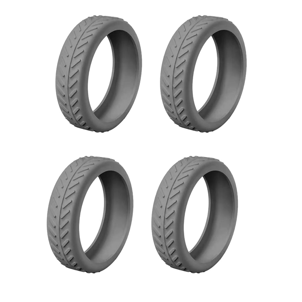 1/4/8PCS Silicone Cover Luggage Wheels Cover Luggage Protection Wheels Guard Carry On  Accessories Wheels Cover for Reduce Noise