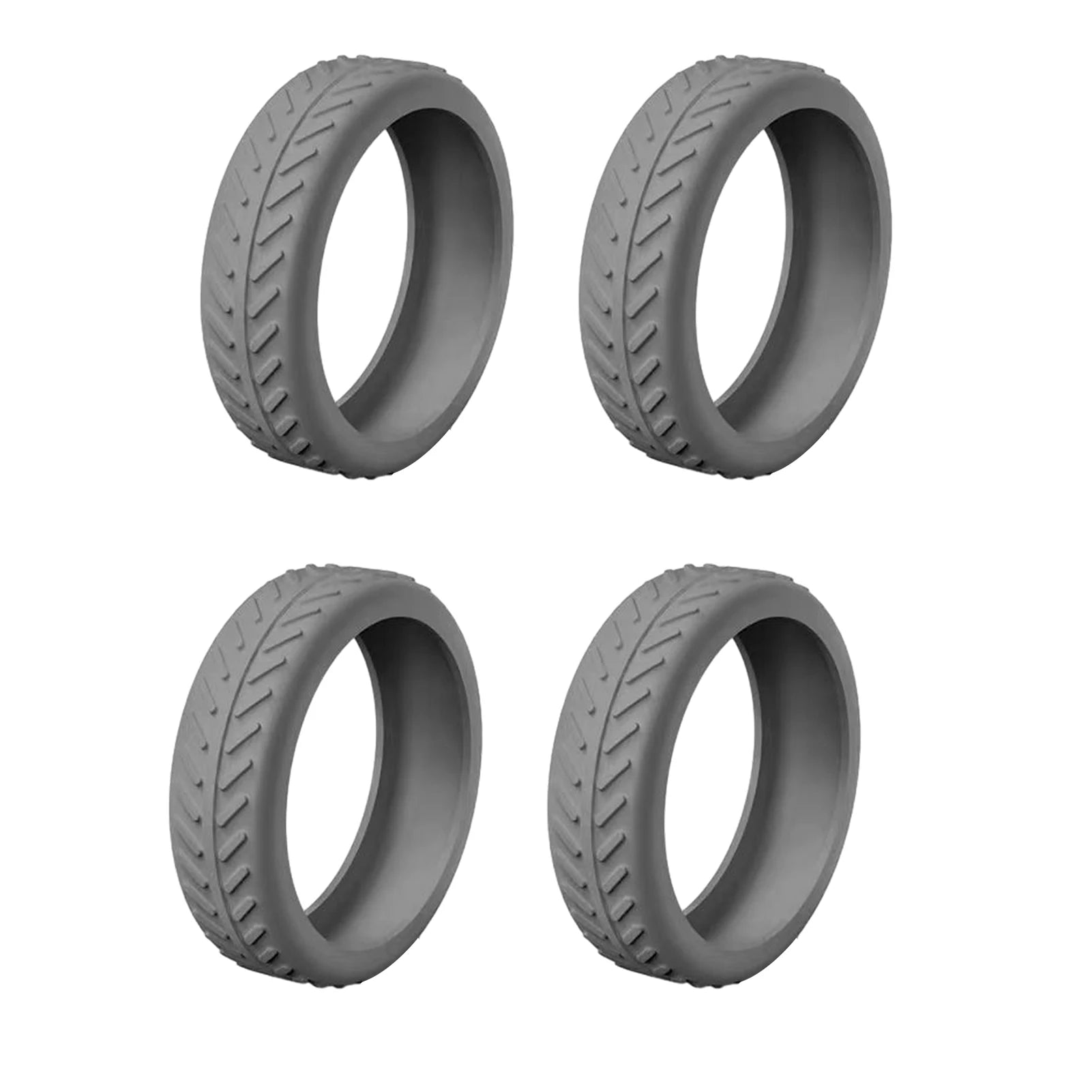 1/4/8PCS Silicone Cover Luggage Wheels Cover Luggage Protection Wheels Guard Carry On  Accessories Wheels Cover for Reduce Noise