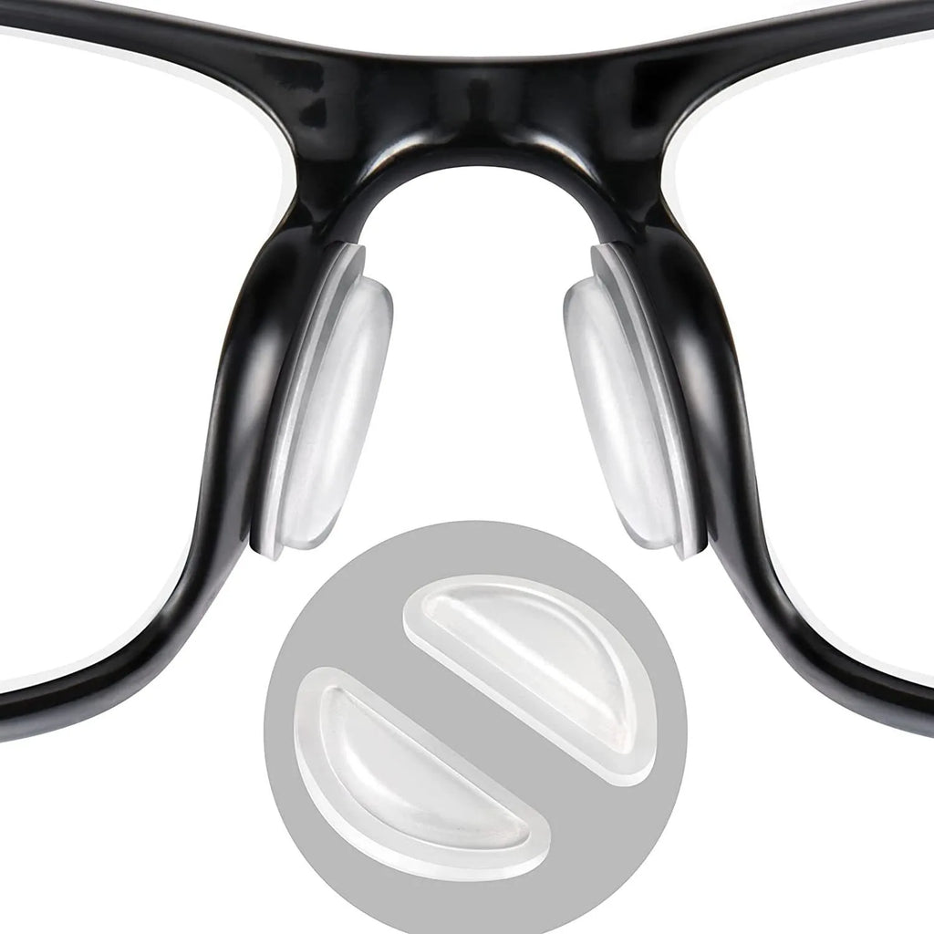 10 Pairs/Packs Adhesive Nose Pad, Eyeglass Nose Pads Stick On Silicone Anti-Slip for Sunglasses Thin Nose Pads Eyeglasses