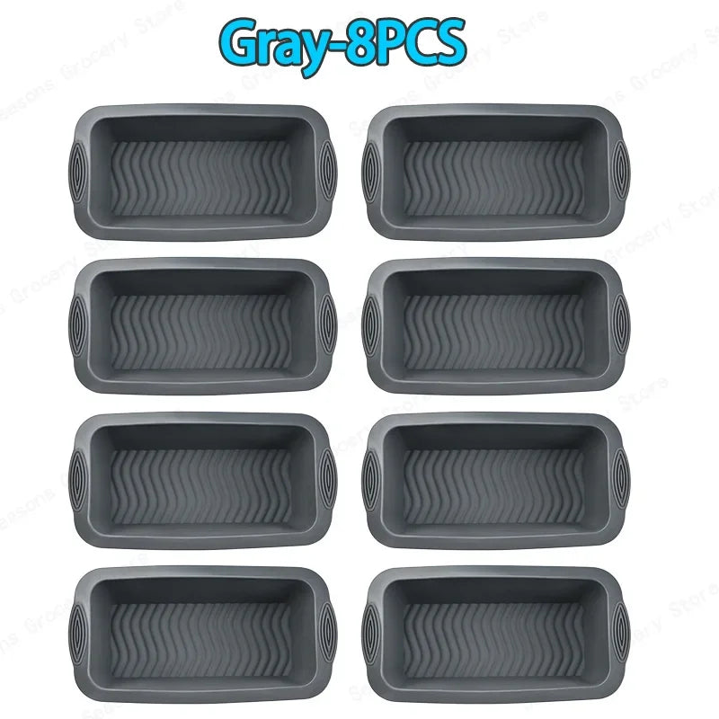 1-10PCS Extra Large Silicone Ice Cube Molds Cold Bath Ice Bucket Making Ice Cubes Cake Baking Molds New Ice Compartment Molds