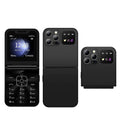 SERVO A50 PRO Foldable Mobile Phone Dual SIM Standby Call Recording Speed Dial Blacklist FM Radio 2G GSM Button Flip Cellphones