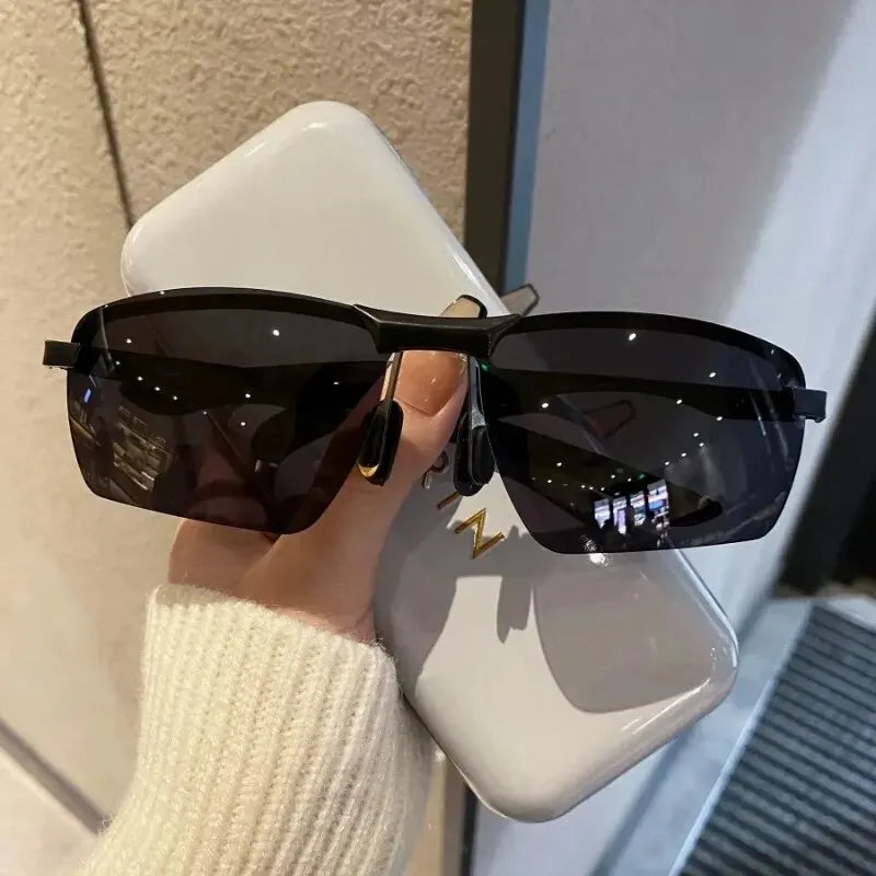 Photochromic Men's Sunglasses Men Driving Polarized Sun Glasses Male Outdoor Sports Cycling Night Vision Eyewear UV400 Goggles
