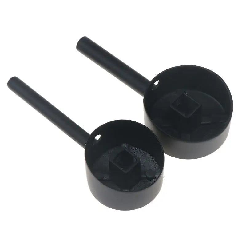 Bathroom Replacement Faucet Handle Plated Taps Accessories For Size 35 / 40 Cartridge Spool Faucet Handle