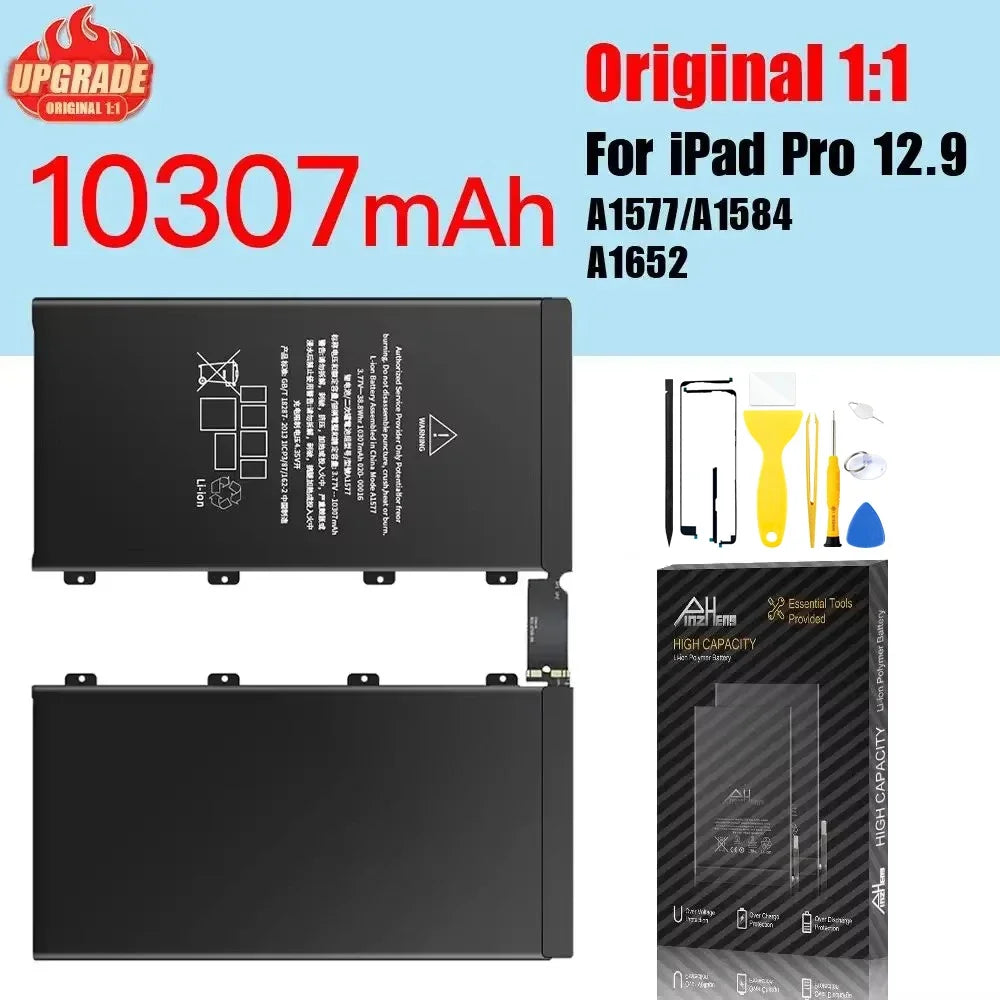 PINZHENG Tablet Battery For iPad 5 6 Air A1484 For iPad Air2 A1474 A1475 A1893 10.2 Mini 2 3 4 5 Pro 9.7 10.5 11 12.9 Battery