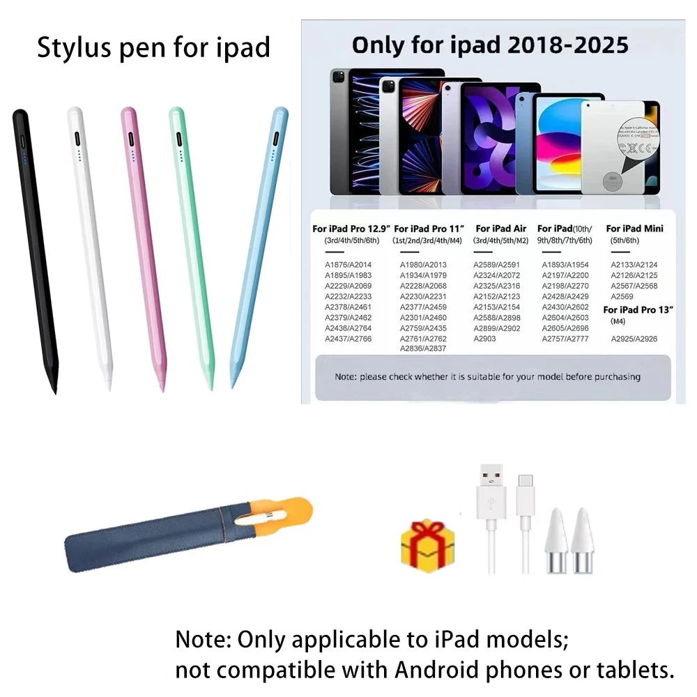 Dedicated Pen Stylus Pen For IOS Touch Screen Stylus Pen Compatible With Ipad Pro Air Mini, 10th 9th 8th 7th 6th
