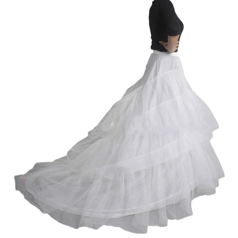 Petticoat Crinoline Slips Hoop Skirt Vintage Underskirt for Gown Dress