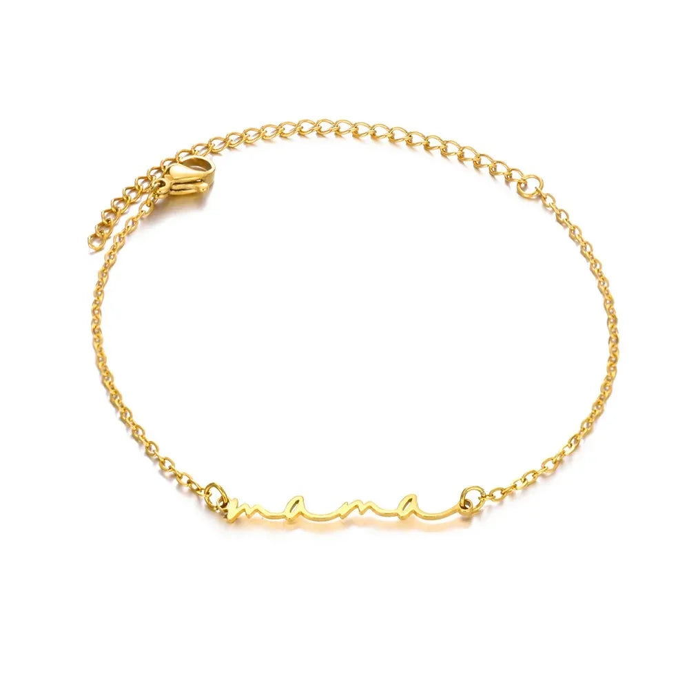 Stainless Steel Beaded Round Snake Chain Bracelets For Women Gold Color Geometric Bracelet Luxury Wedding Party Jewelry Gift