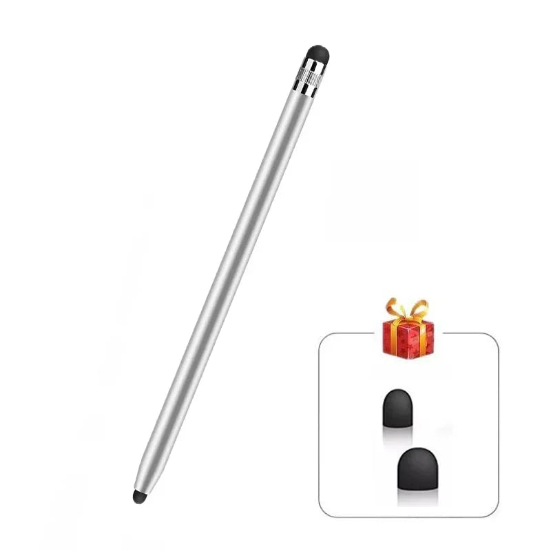 Universal Touch Pen For iPad Android Smart Phone Android Stylus For Tablet Pencil Capacitive Stylus Double Dual Silicone Head