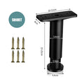 2PCS Telescopic Adjustable Heavy-Duty Support Leg for Bed Frames & Furniture - Robust Plastic Steel, Easy Install