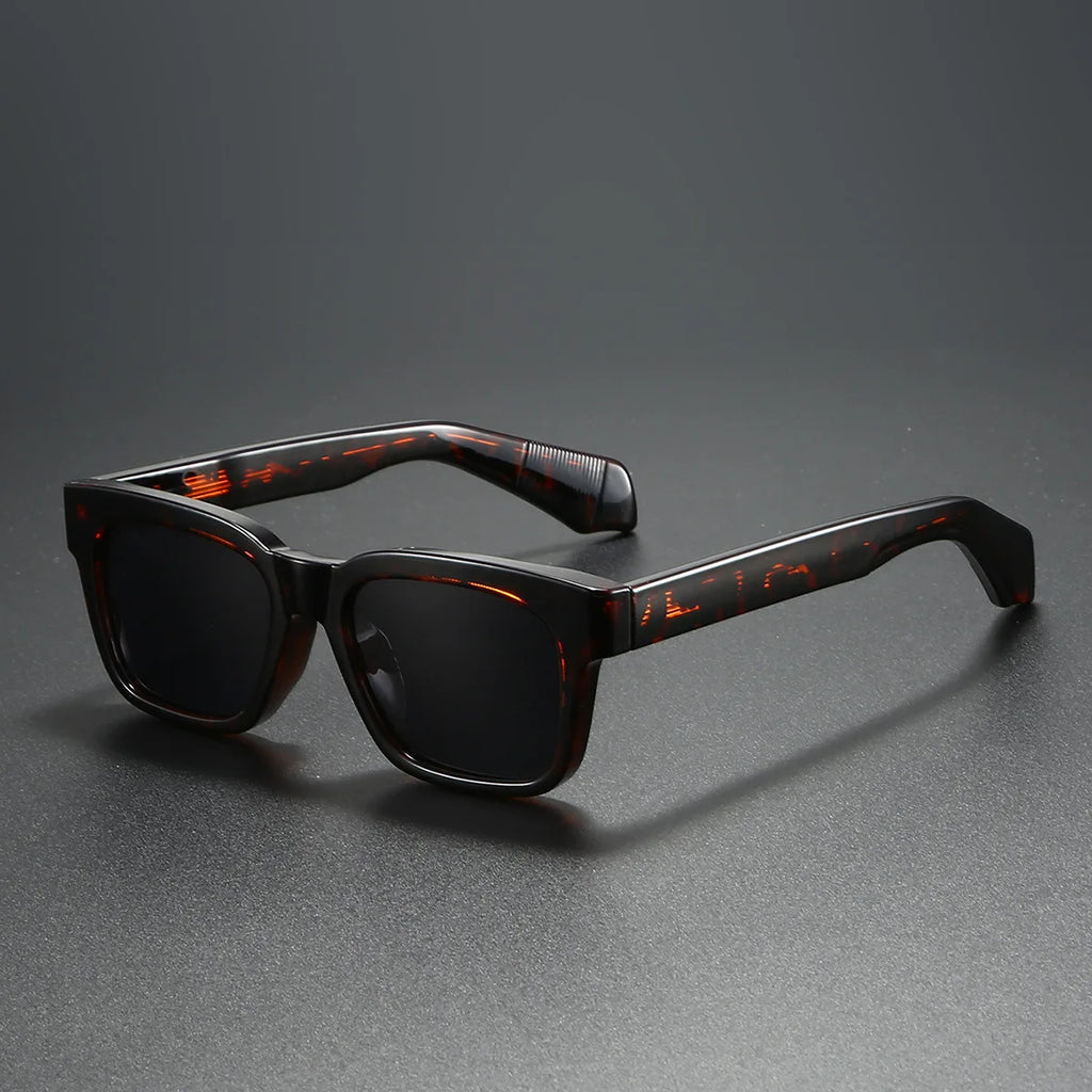 2025 Men Sunglasses Polarized Square Glasses for Driving Fishing Travel UV400 Fashoinable Sun Shades Metal Core Exquisite