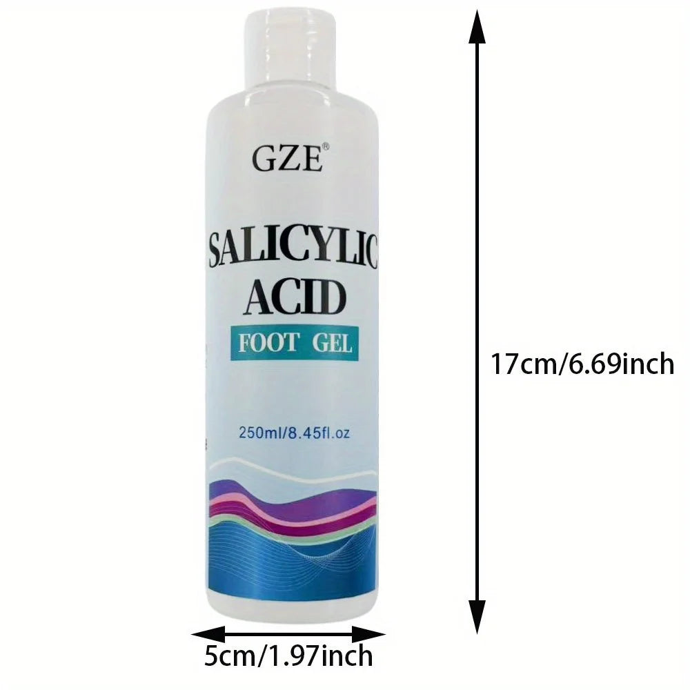 GZE Salicylic Acid Foot Care Gel Rich in Salicylic Acid Foot Care For Men and Women Soften Callus