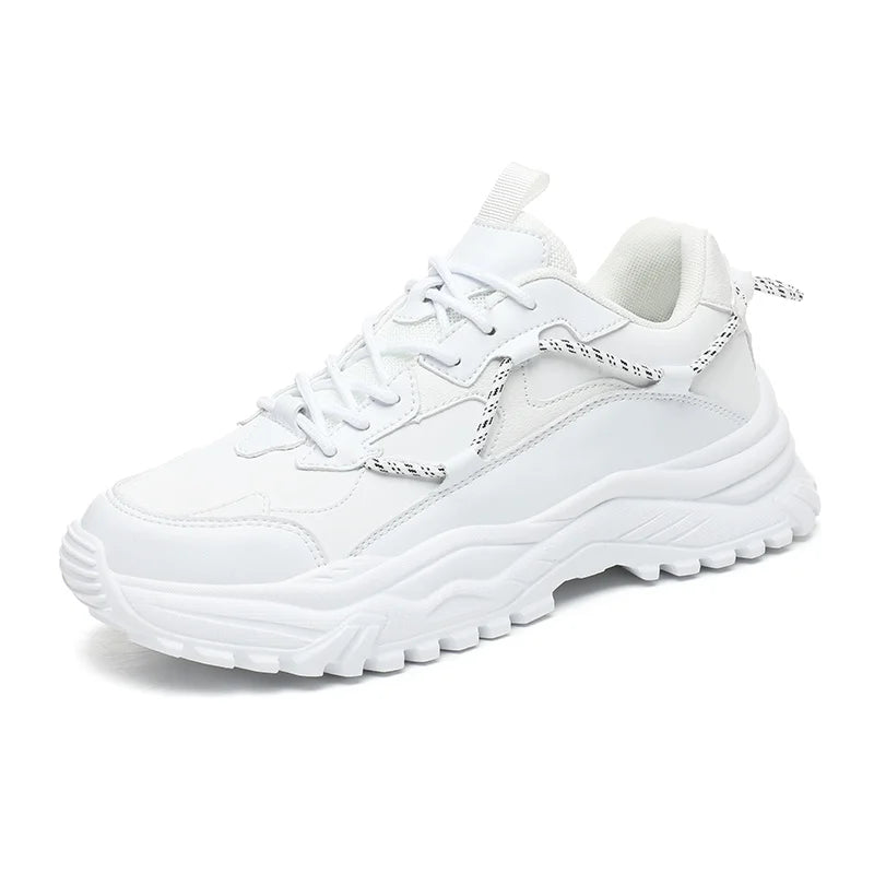 Running Shoes New Breathable Sneakers PU