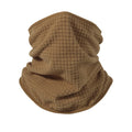 Waffle Cycling Neck Gaiter Windproof Winter Polar Fleece Neck Warmer Hiking Unisex Skiing Mask Tube Scarf Face Covering Camping