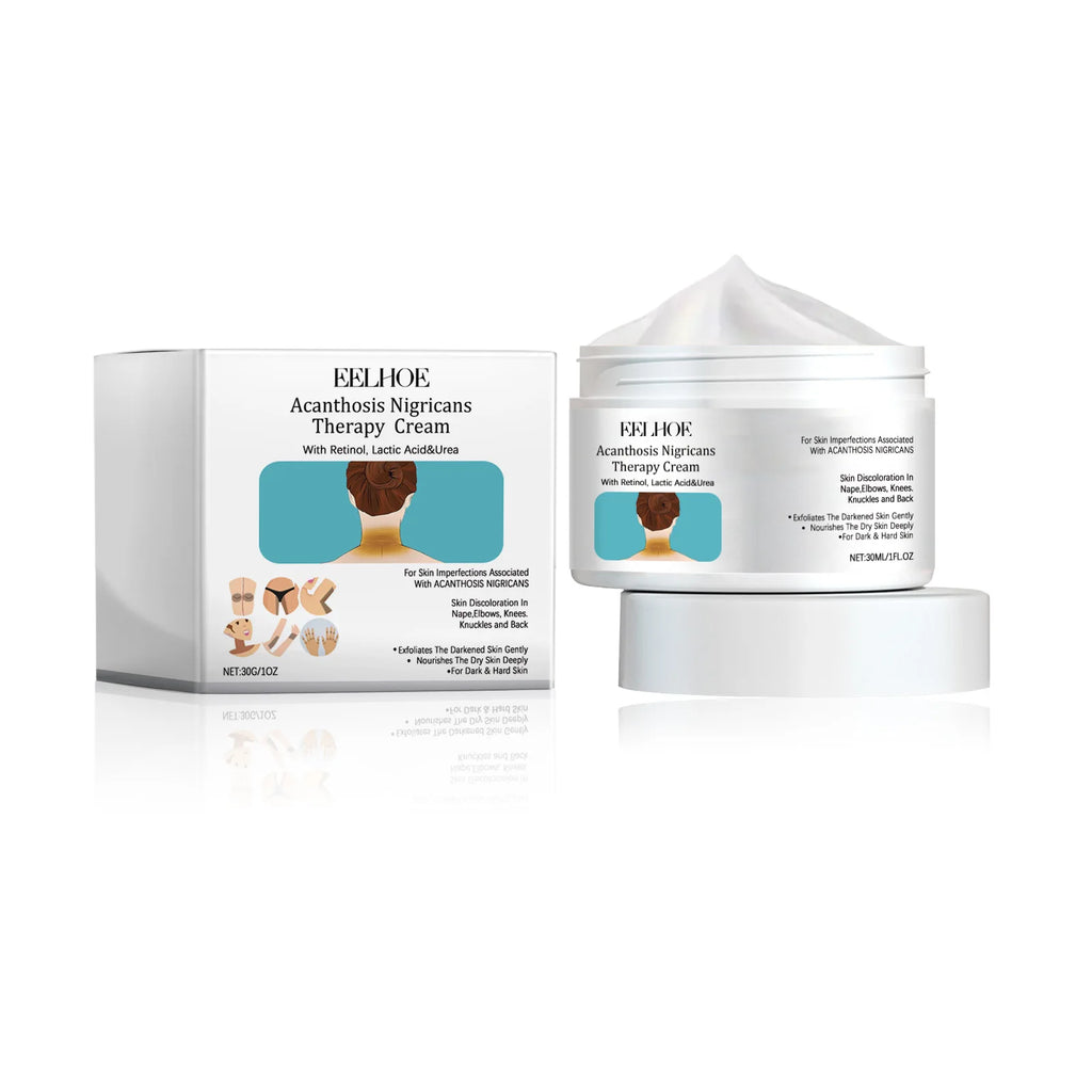 EELHOE Acanthosis Nigricans Therapy Cream Neck Arm Knee Joint Underarm Whitening Nourish Body Care Set Acantosis Nigricans Cream