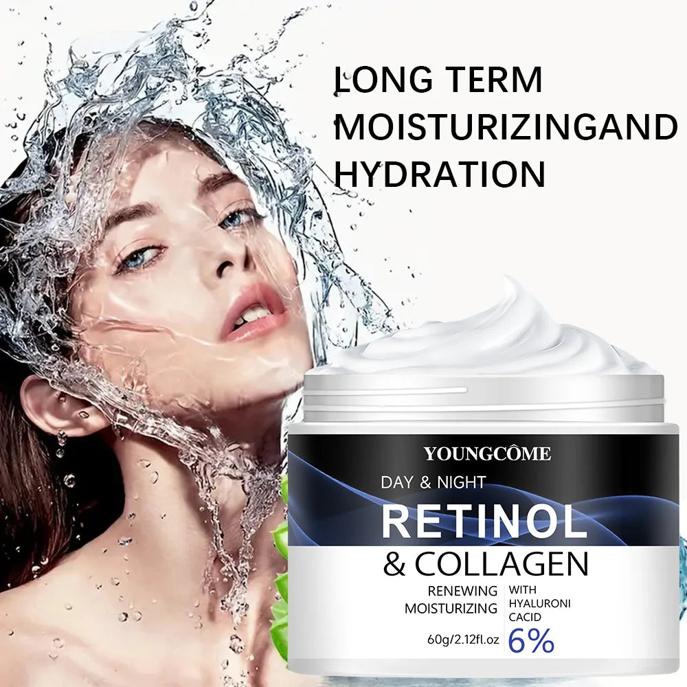 Retinol Face Cream Anti-wrinkle  Moisturizing Brightening Hydrating Smooth Wrinkles Firming Facial Face Brighten Skin Skin Care