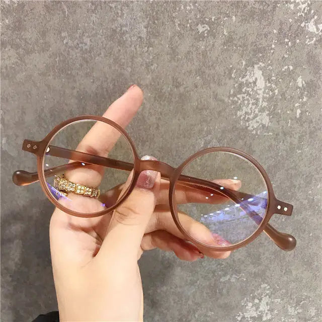 Round Reading Glasses Ultralight Small Frame Presbyopic Eyeglasses Blocking Blue Light Hyperopia Eyewear +1.0..+4.0 Gafas