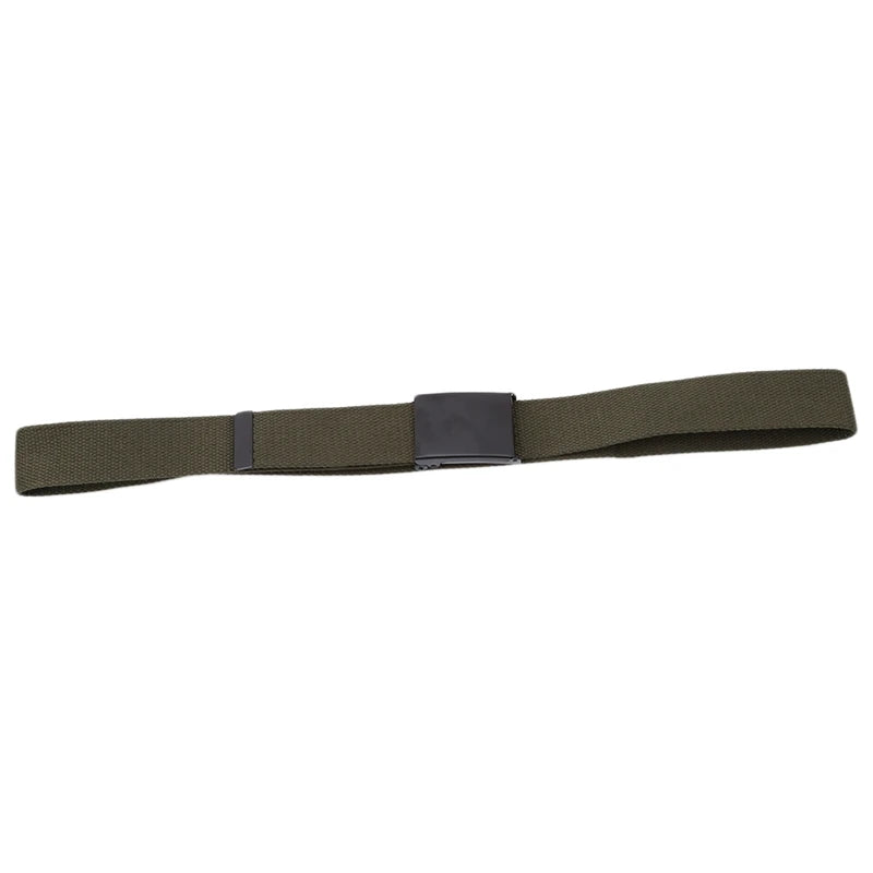 New Men's Belts Tactical Outdoor Belt Male Colourful  Canvas Trouser Belt High Quality Trend Man Waistband