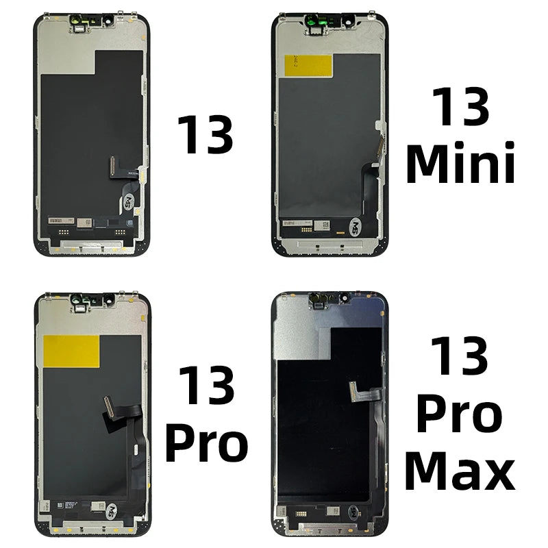 OLED 13 LCD For iPhone XR XS MAX 11 Display 3D Touch Screen Replace For 12 14 Pro Screen Incell 12 15 Pro Max Display 13 Mini