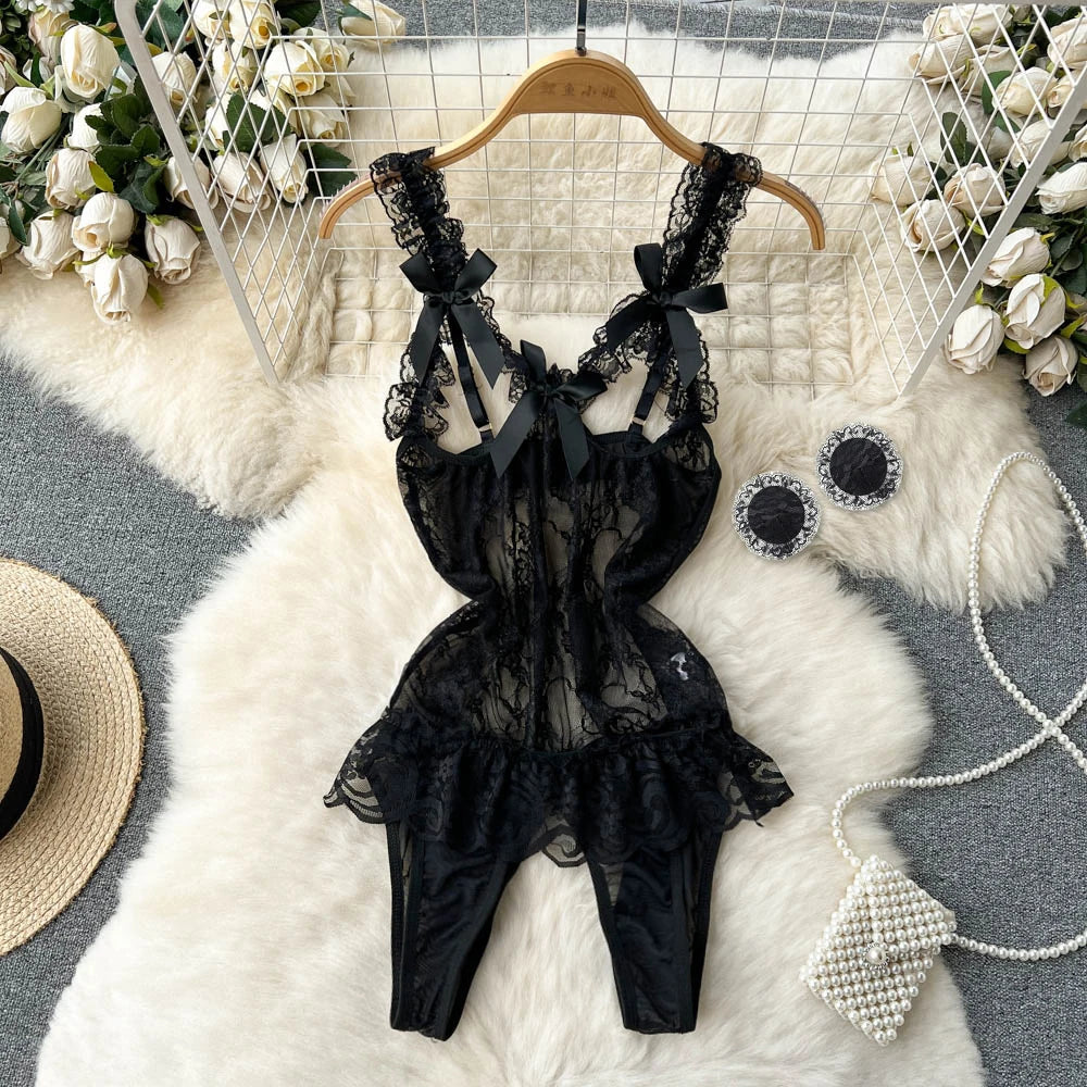 Woman Fashion Comfortable Jumpsuit Women Uniform Sexy Party Hotsweet Outfit Women Cool style Long Sleeve Jumpsuit Set Halloween