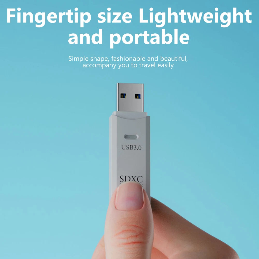 elough 2 in 1 TF SD Card Reader USB 3.0 USB 2.0 Memory Card Adapter Smart Cardreader Convertor for PC Laptop Accessories