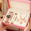 5pcs New Women's Fashion Quartz Watch, Ideal For Parties, Mother's Day & Eid Al Adha, Great Gift For Girlfriend And Best‑Friends