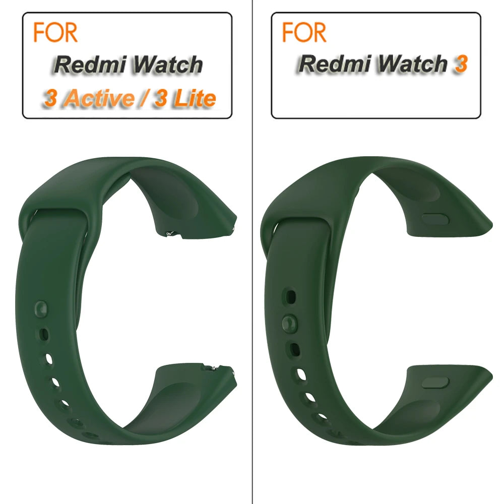 Replacement Watch Strap For Xiaomi Redmi Watch 3 Watchbands Strap For Redmi Watch 3 Active/Lite Strap Correa Bracelet